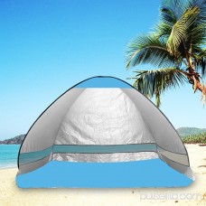 Instant Family Tent Automatic Pop Up Instant Portable Outdoors Beach Tent , Lightweight Portable Family Sun Shelter Cabana ,Provide UPF 50+ Sun Shelter